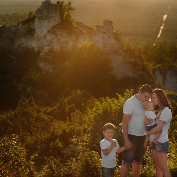 zdjęcia rodzinne na jurze
